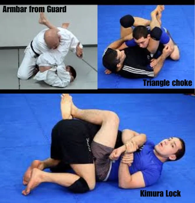 3 Important BJJ Submissions
