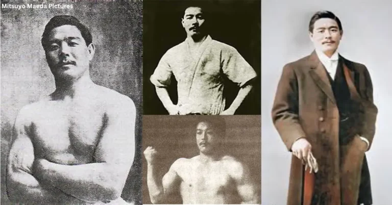 4 Pictures of Mitsuyo Maeda in 1 frame