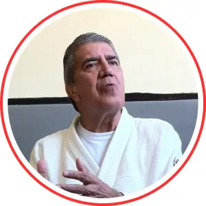 Alvaro Barreto the 9th degree red belt grandmaster which is the 2nd highest belt in BJJ