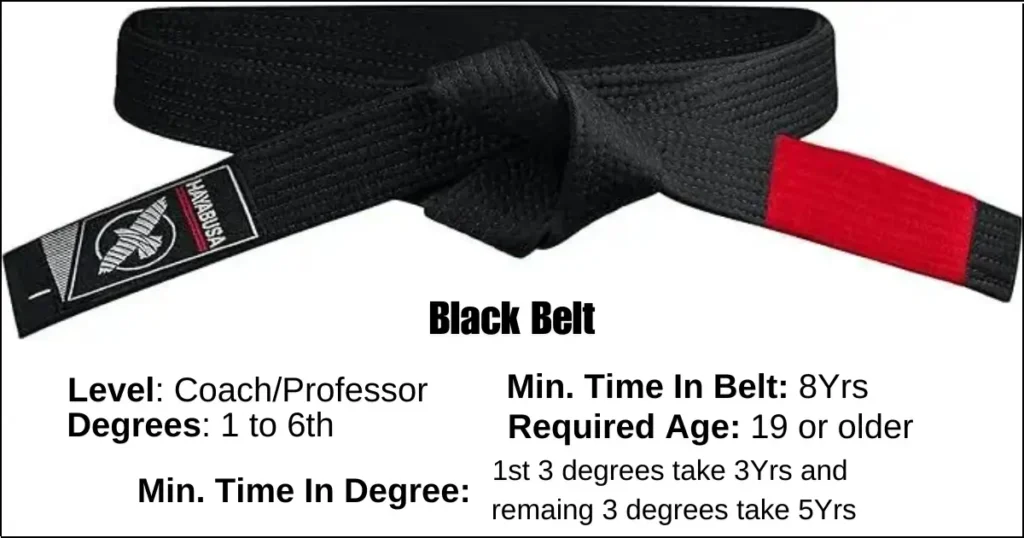 Brazilian Jiu-Jitsu Black Belt Details