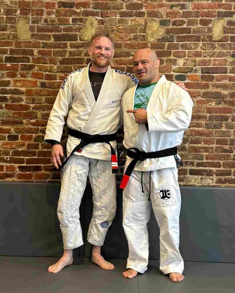 Dr Mike Israetel in BJJ Black Belt