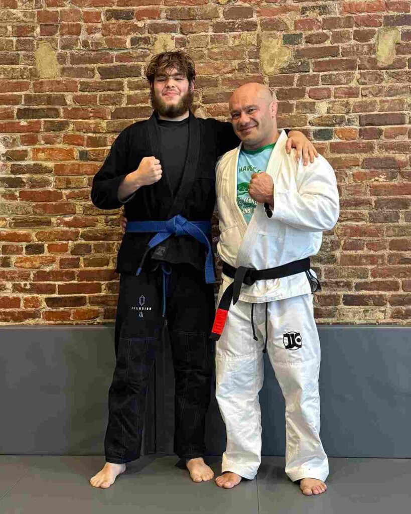 Dr Mike Israetel in BJJ Black Belt