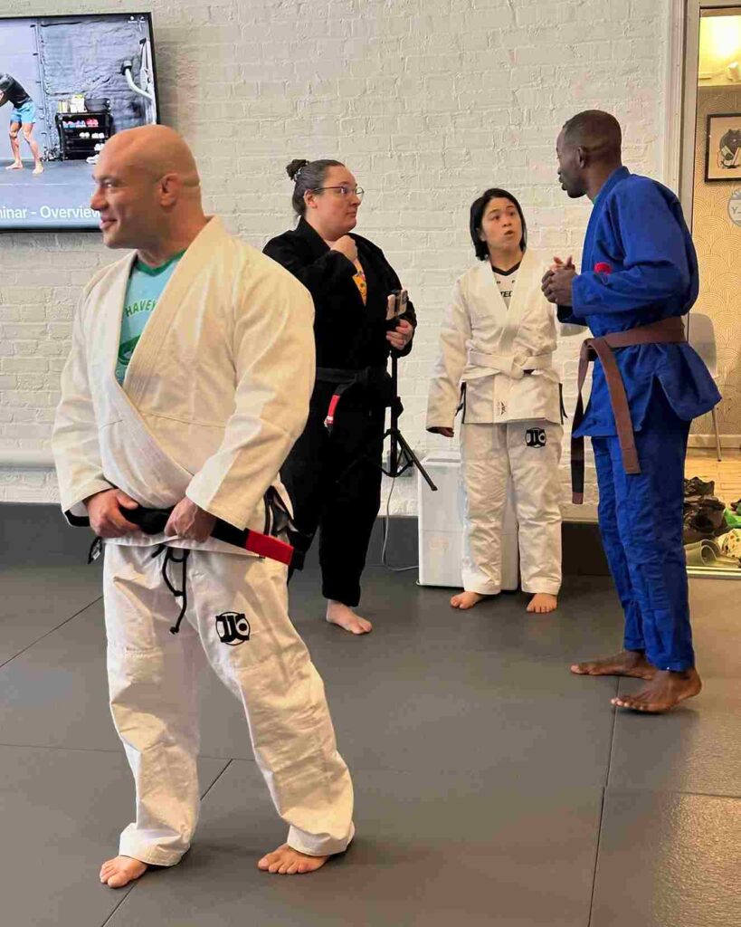 Dr Mike Israetel in BJJ Black Belt