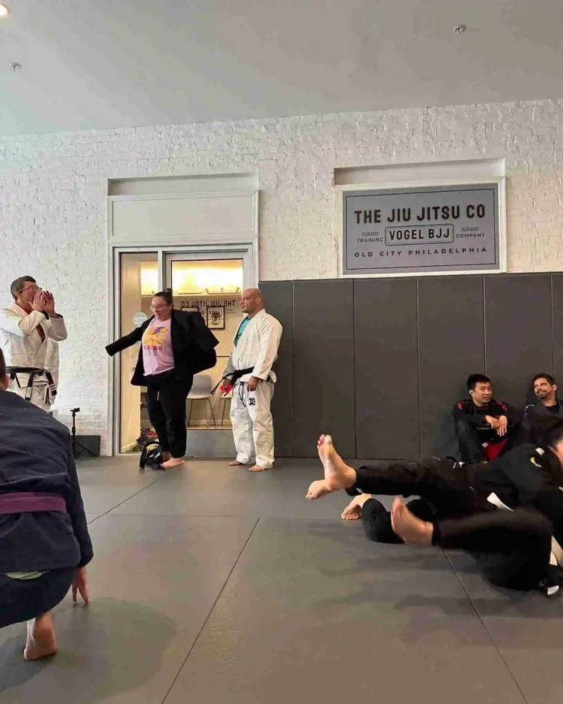 Dr Mike Israetel in BJJ Black Belt