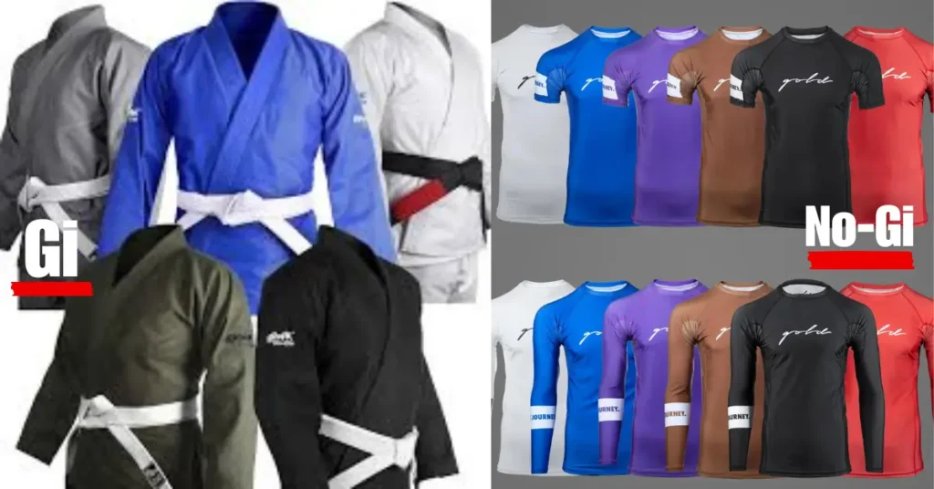 Gi and No-Gi Jiu Jitsu is the another types of BJJ