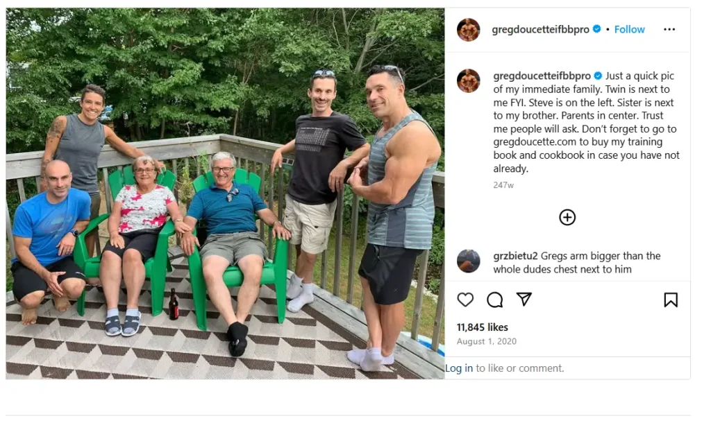 Greg Doucette Family
