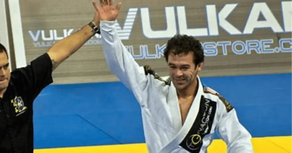 Marcelo Garcia, a renowned BJJ grappler and instructor known for his innovative techniques and success in competition.