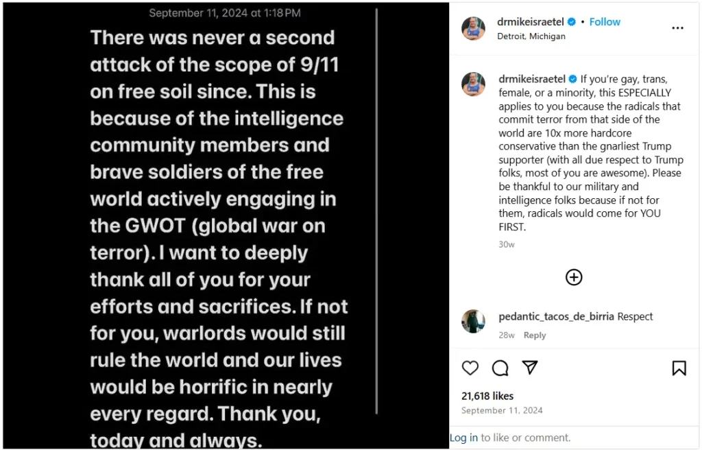 Mike Israetel LGBTQ Post - Is Mike Israetel Gay