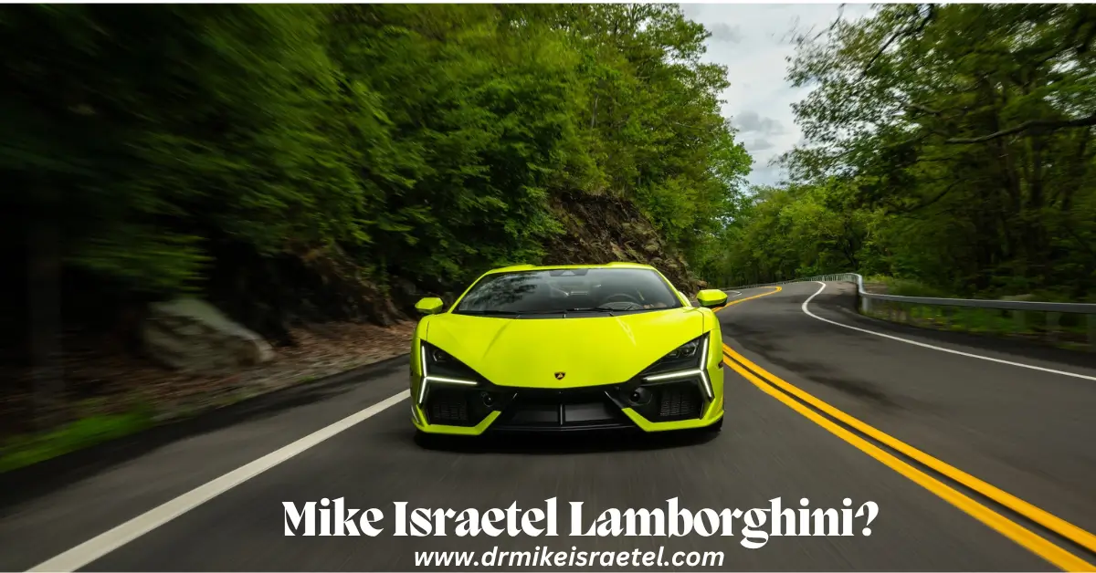 Mike Israetel Lamborghini