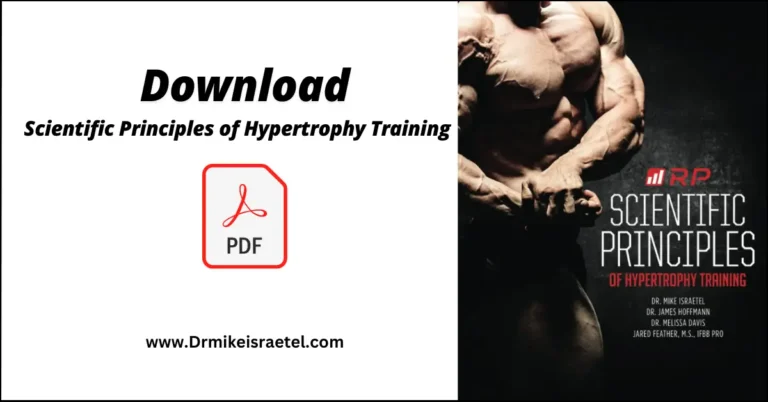 Scientific Principles of Hypertrophy Training PDF