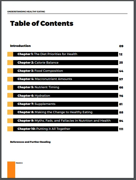 Table_of_Content_of_Understanding_Healthy_Eating_Book 