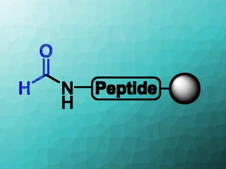 a structure of a molecule which explian the benefits of peptides