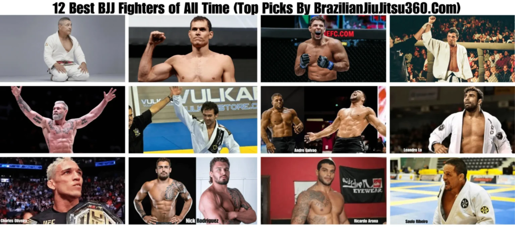 These are the 12 best BJJ Fighers